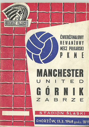 13 marca 1968 Górnik Zabrze-Manchester United 1-0