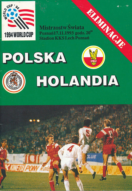 Polska - Holandia 1993 Poznań