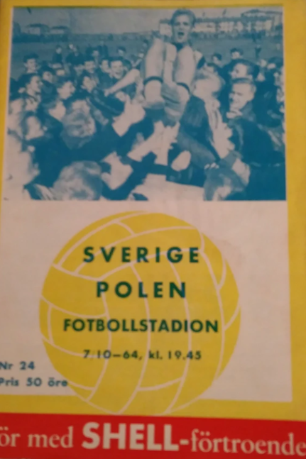 Szwecja-Polska 1964.