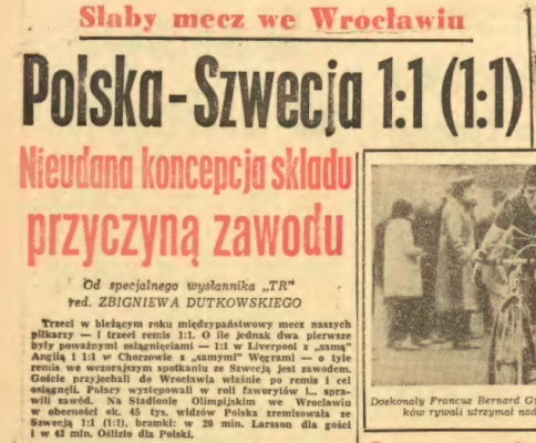 Polska-Szwecja 1966