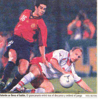 Polska - Hiszpania 1999 Źródło: El Mundo Deportivo