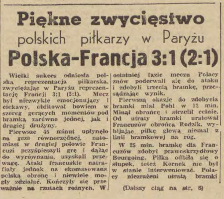 Francja - Polska 1962
