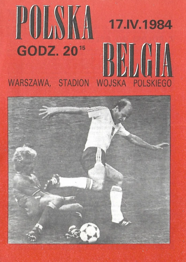 Polska - Belgia 1984