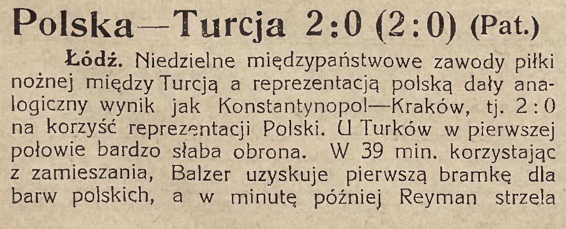 Polska-Turcja 1924