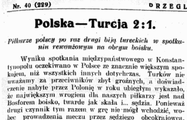 Turcja-Polska 1925