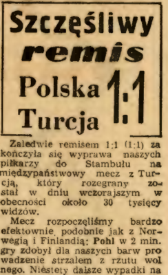 Turcja-Polska 1956