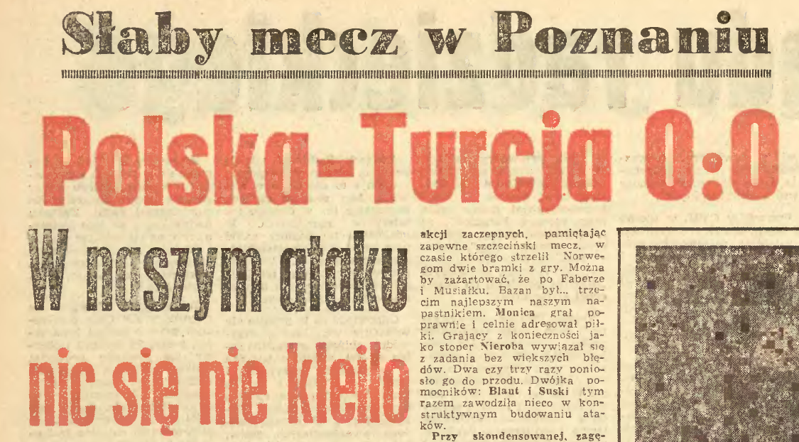 Polska - Turcja 1963