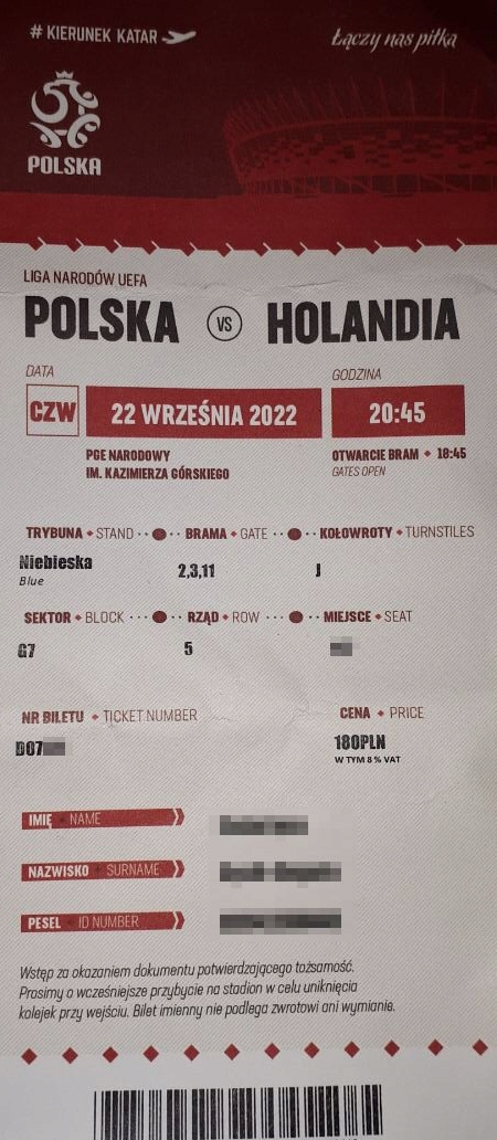 Polska-Holandia 0-2 2022