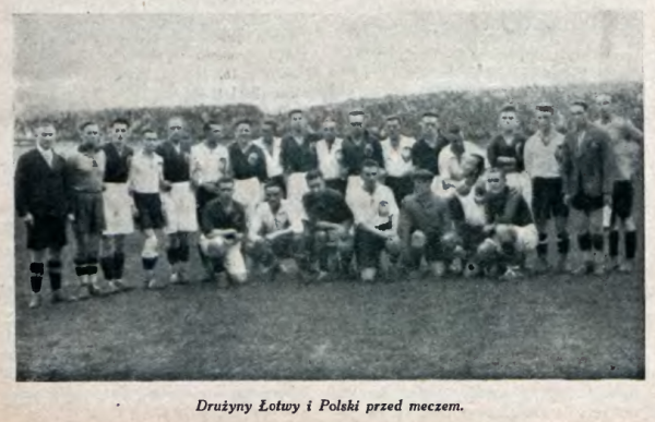 Łotwa-Polska 5.07.1931