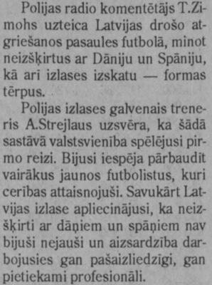 Polska-Łotwa. 20.11.1992.